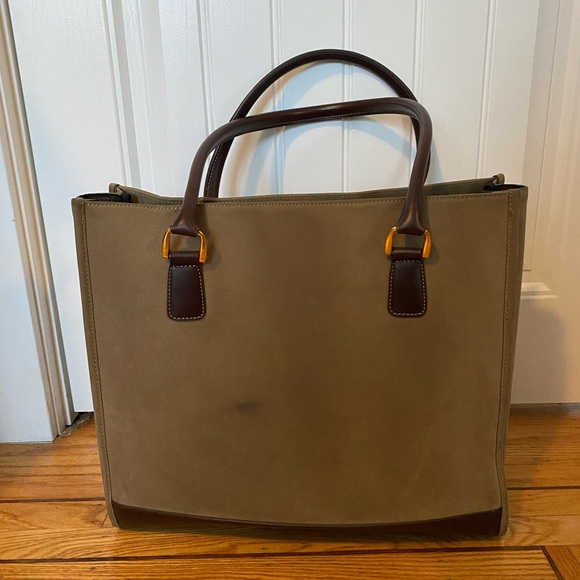 Diane Von Furstenberg Suede Shoulder Bag - Picture 2 of 7